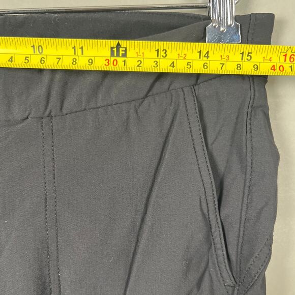 Athleta Nylon Size 10 Black Activewear Spandex Stretch Pants - Picture 4 of 7